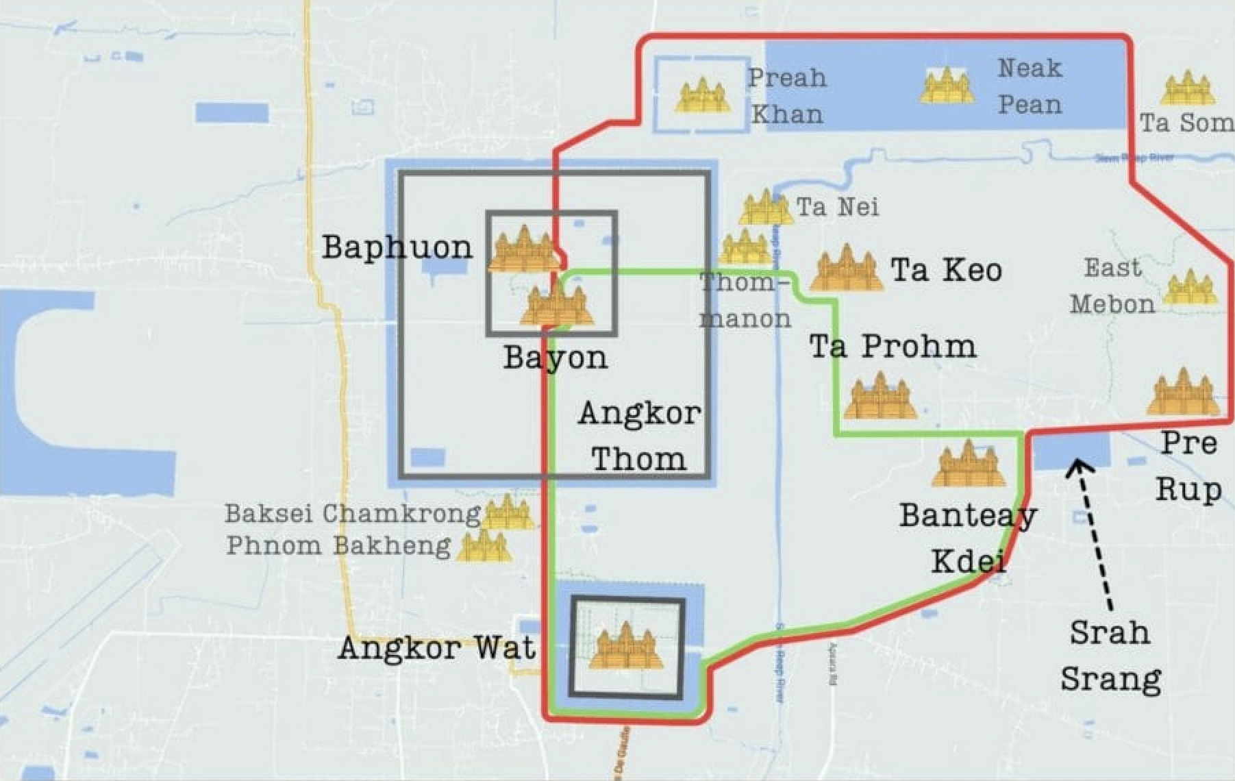 Route we travelled