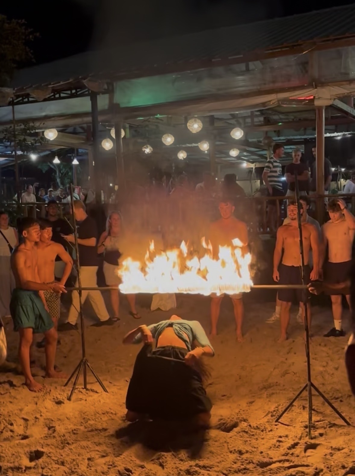Limbo at the Full Moon Party at Onederz