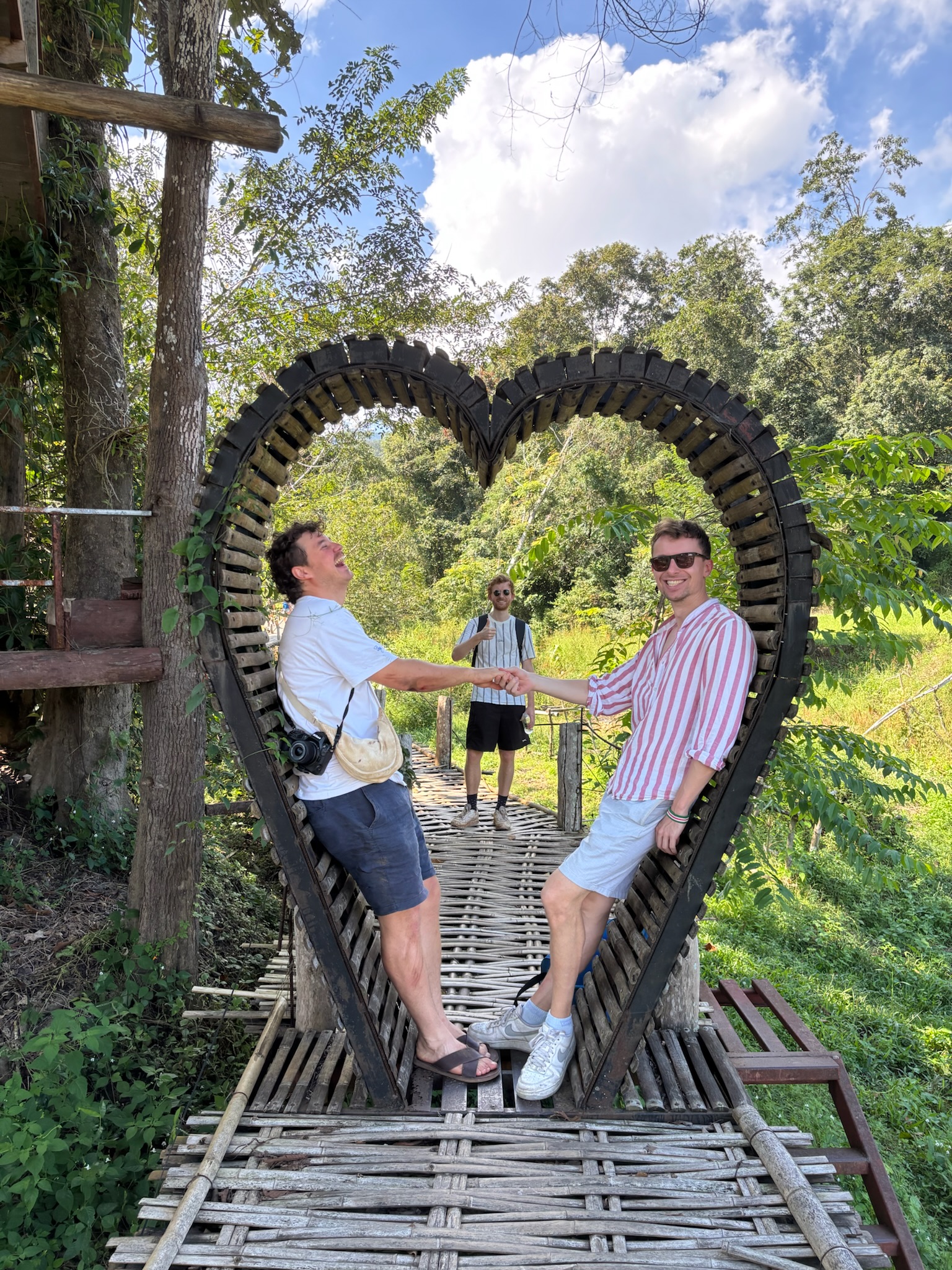 Exploring Pai by scooter
