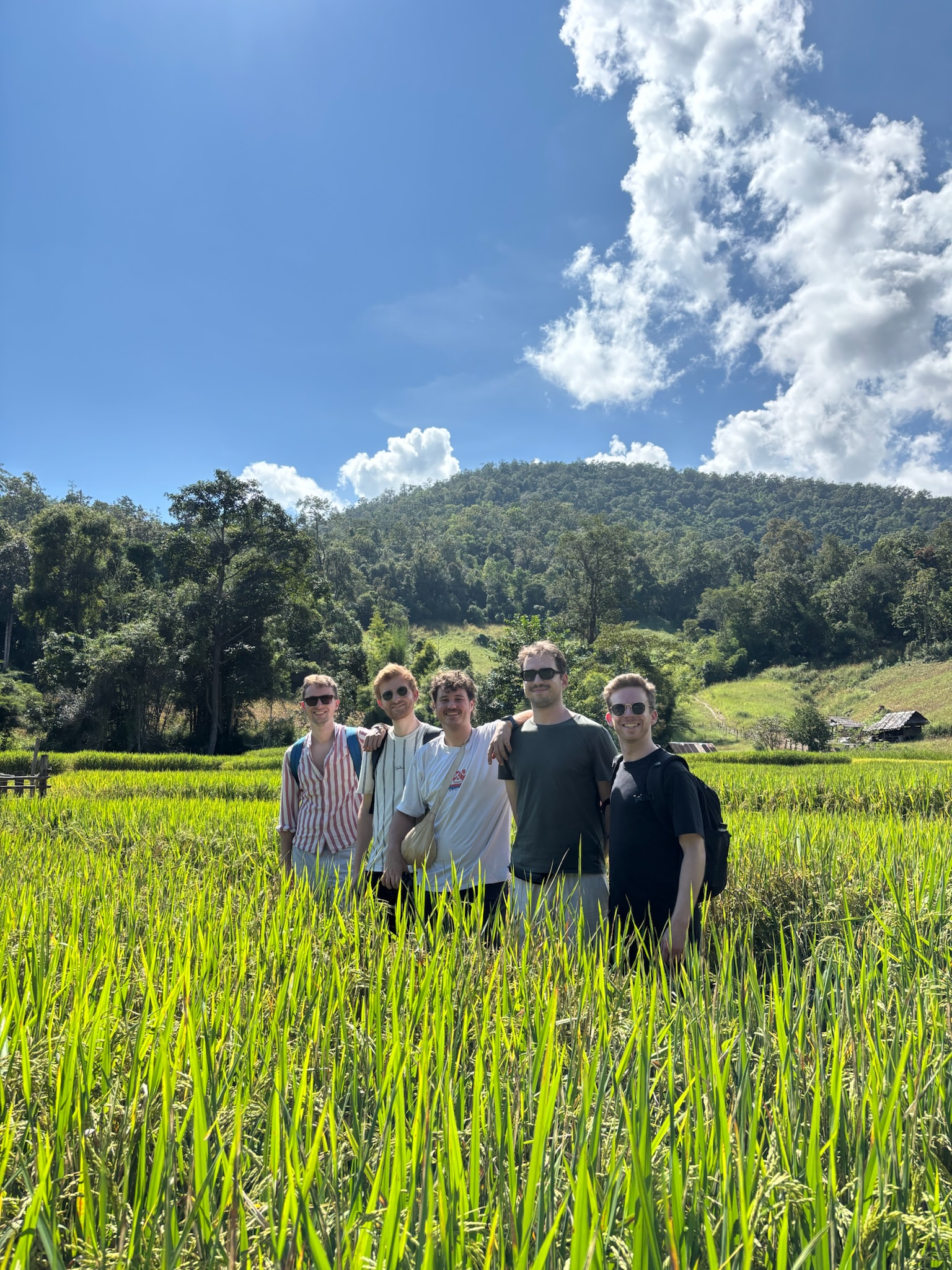 Exploring Pai by scooter