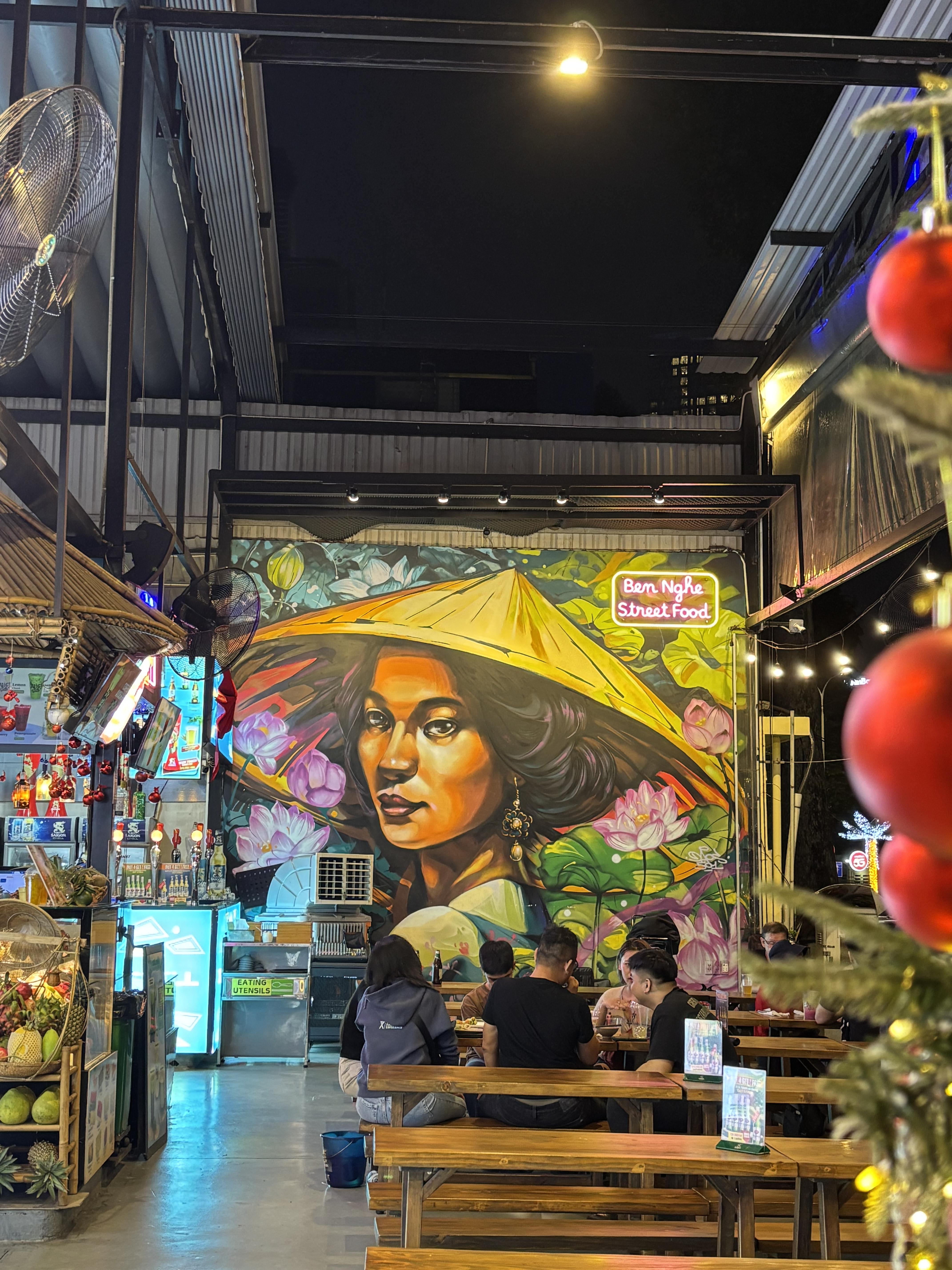 The Ben Nghe Street Food Market